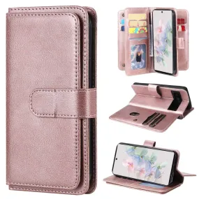 10-slot wallet case for Google Pixel 7 - Rose Gold