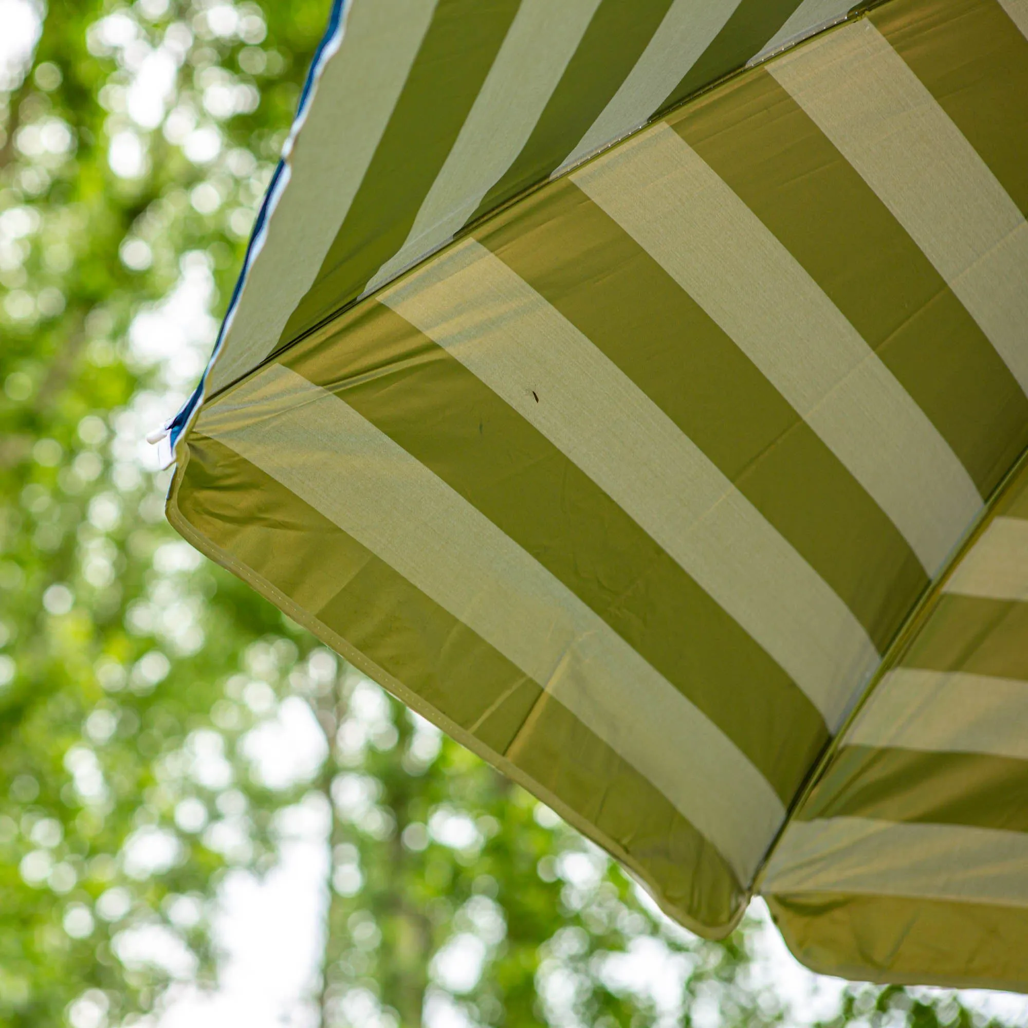 1.74m Metal Beach Parasol - By Harbour Housewares