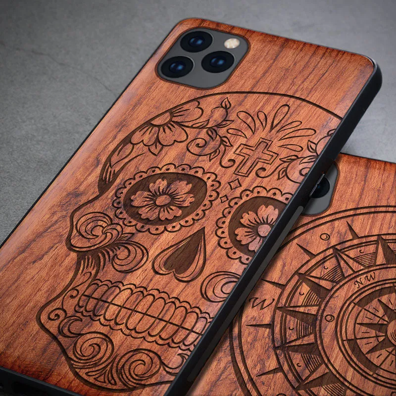 2019 New For iPhone 11 Case Slim Wood Back Cover TPU Bumper Case For iPhone 11 Pro iPhone 11 Pro Max Phone Cases