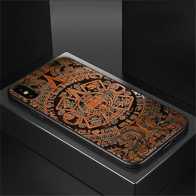 2019 New For iPhone 11 Case Slim Wood Back Cover TPU Bumper Case For iPhone 11 Pro iPhone 11 Pro Max Phone Cases