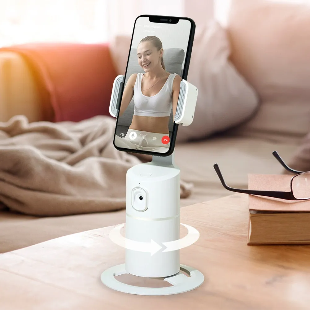 360° AI Auto Face Tracking Phone Stabilizer Tripod