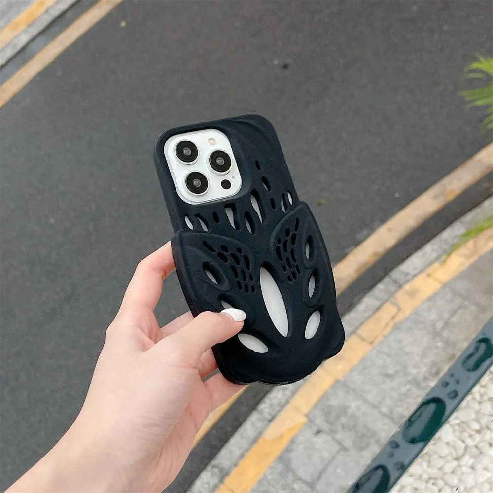 3D Hollow Silicone iPhone Case