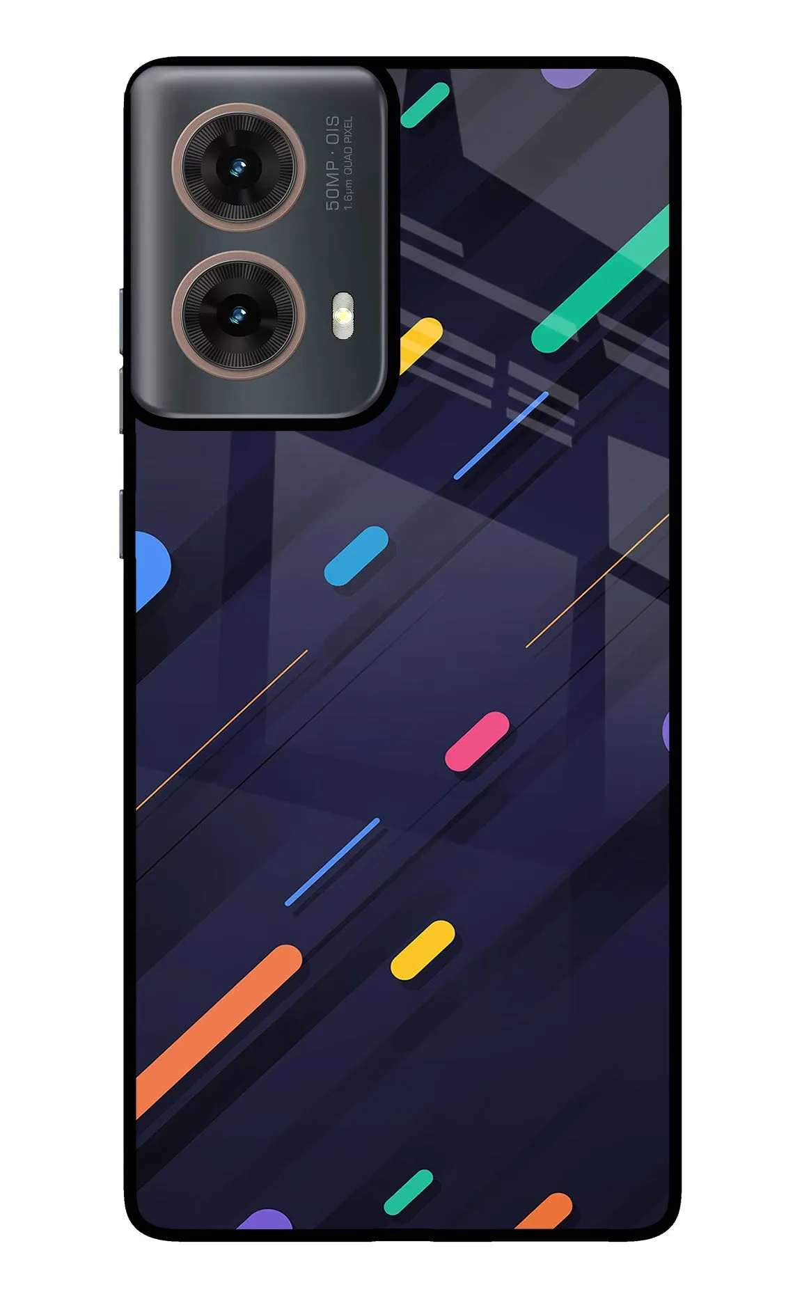 Abstract Design Motorola G85 Back Cover