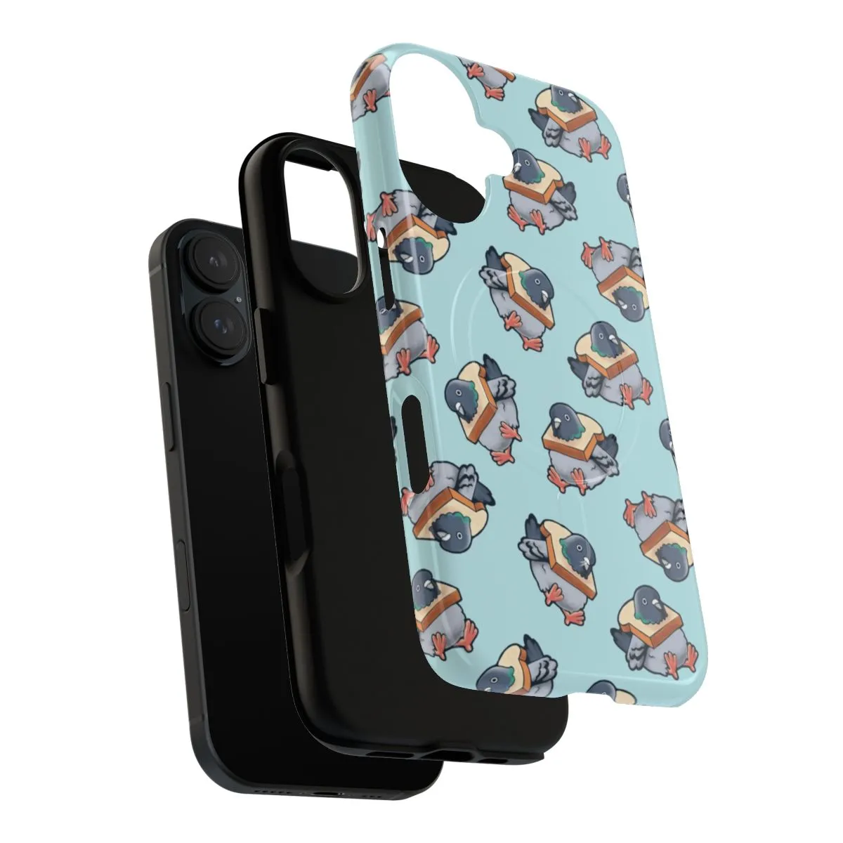 Adorable Pigeon Magnetic Tough Phone Cases