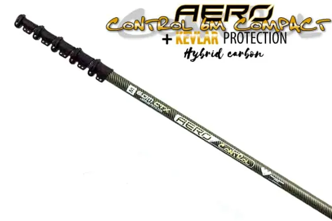 Aero Master Range: "Control" Kevlar Compact Carbon Hybrid Water Fed Pole