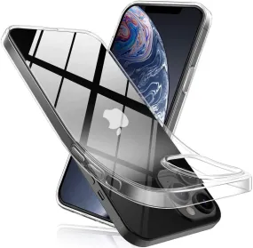 Apple iPhone 12 Gel Cover - Clear Transparent