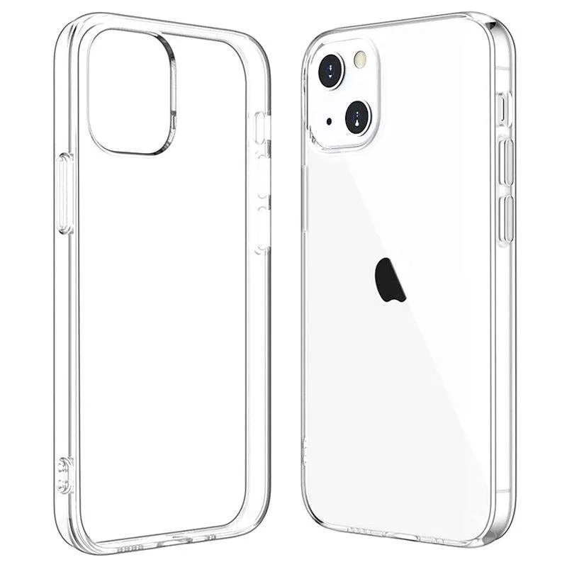 Apple iPhone 14 Silicone Gel Ultra Slim Case Clear