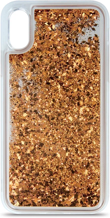 Apple iPhone 6 / 6S Liquid Sparkle Cover - Gold