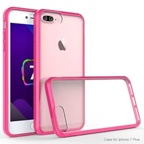 Apple iPhone 8 Plus Case, Easy Grip Slim Armor Bumper Case for iPhone 8 Plus - Hot Pink