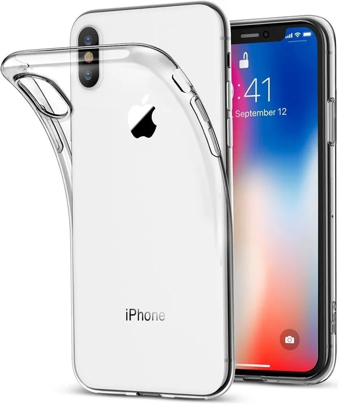 Apple iPhone XS Max Gel Cover - Clear