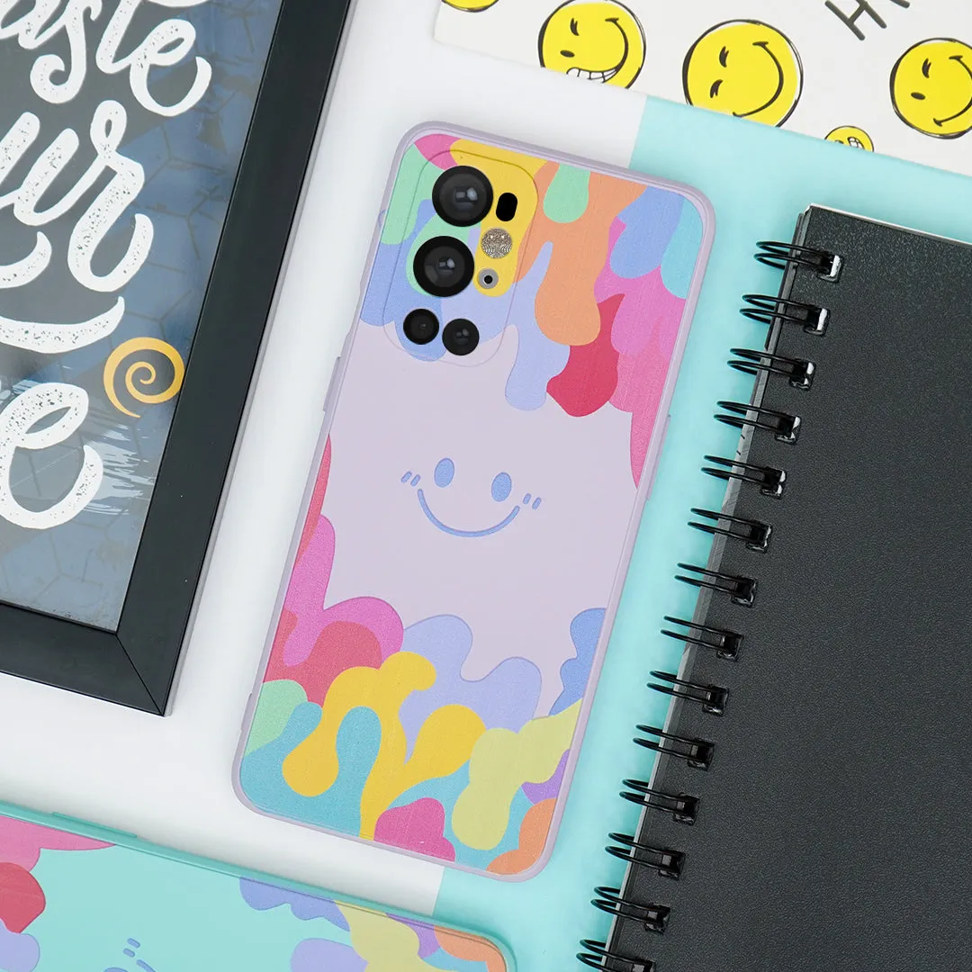 Artistic Cute Smiley Watercolor Case