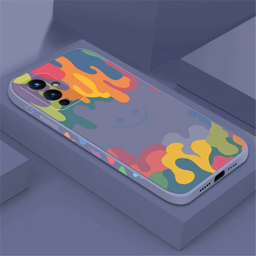 Artistic Cute Smiley Watercolor Case