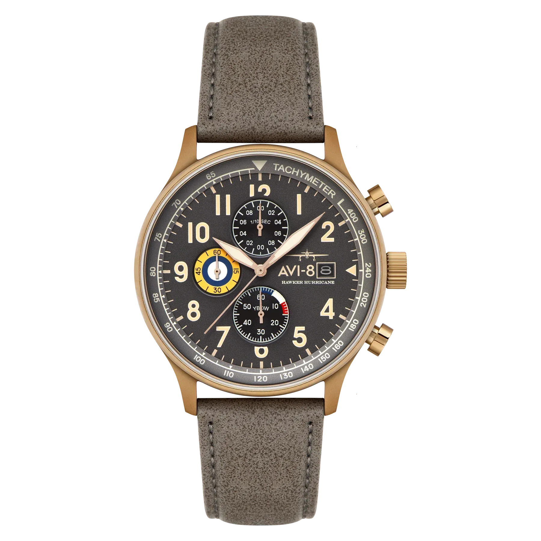 AVI-8 Hawker Hurricane Green Mens AV-4011-0P