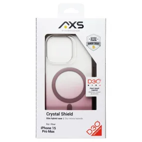 Axessorize AXS Crystal Shield Case for MagSafe for iPhone 15 Pro Max - Nude