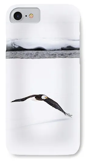 Bald Eagle Fly By - Phone Case