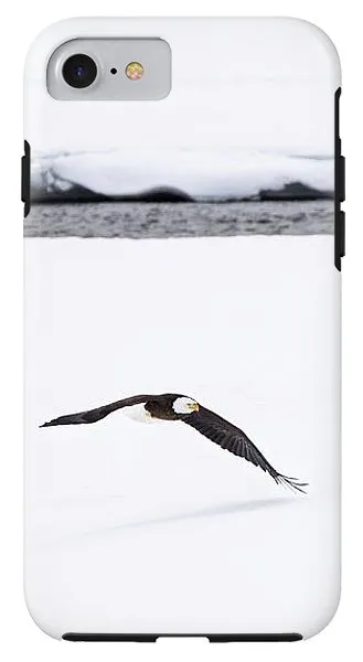 Bald Eagle Fly By - Phone Case