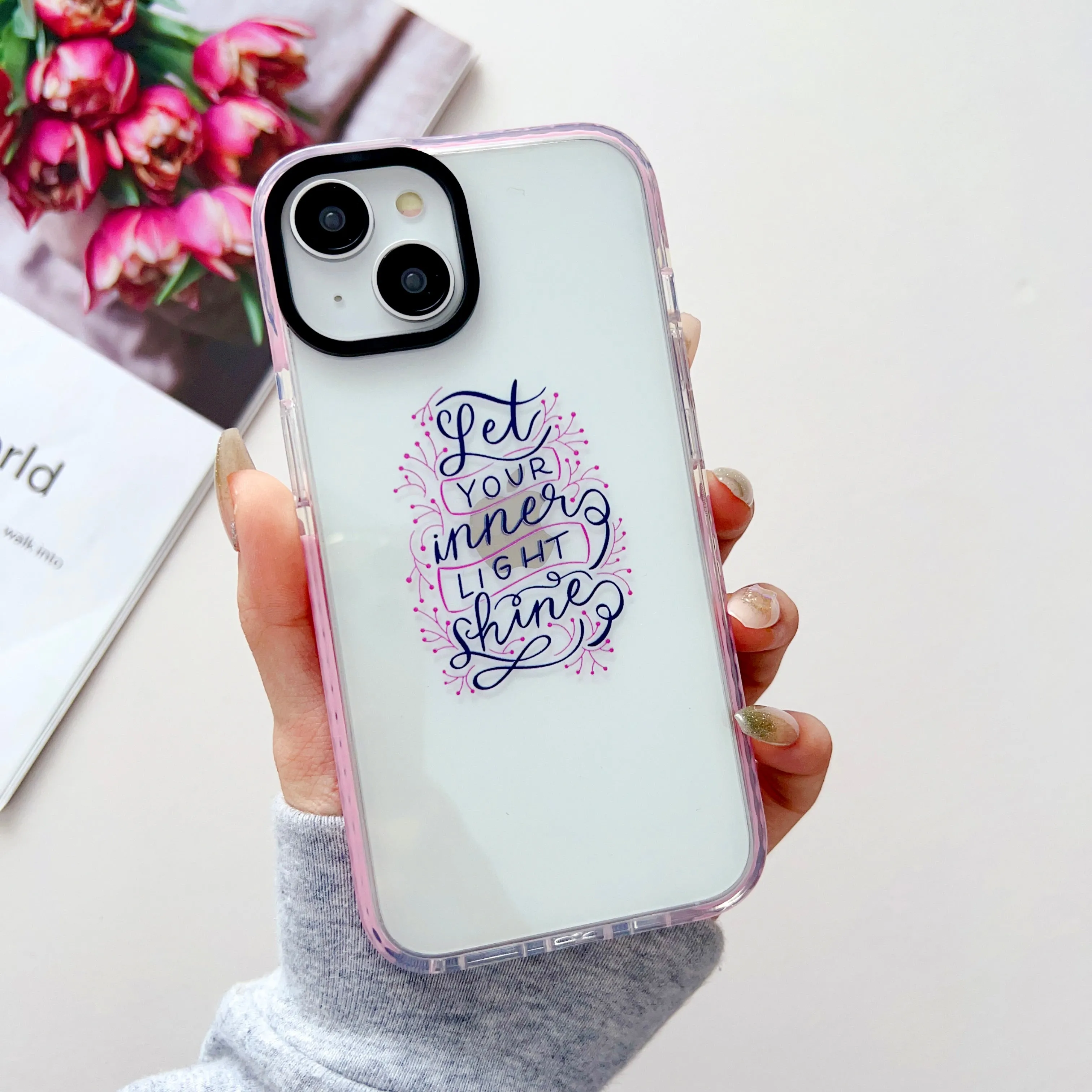 Beauty Within Designer Impact Proof Silicon Phone Case for iPhone