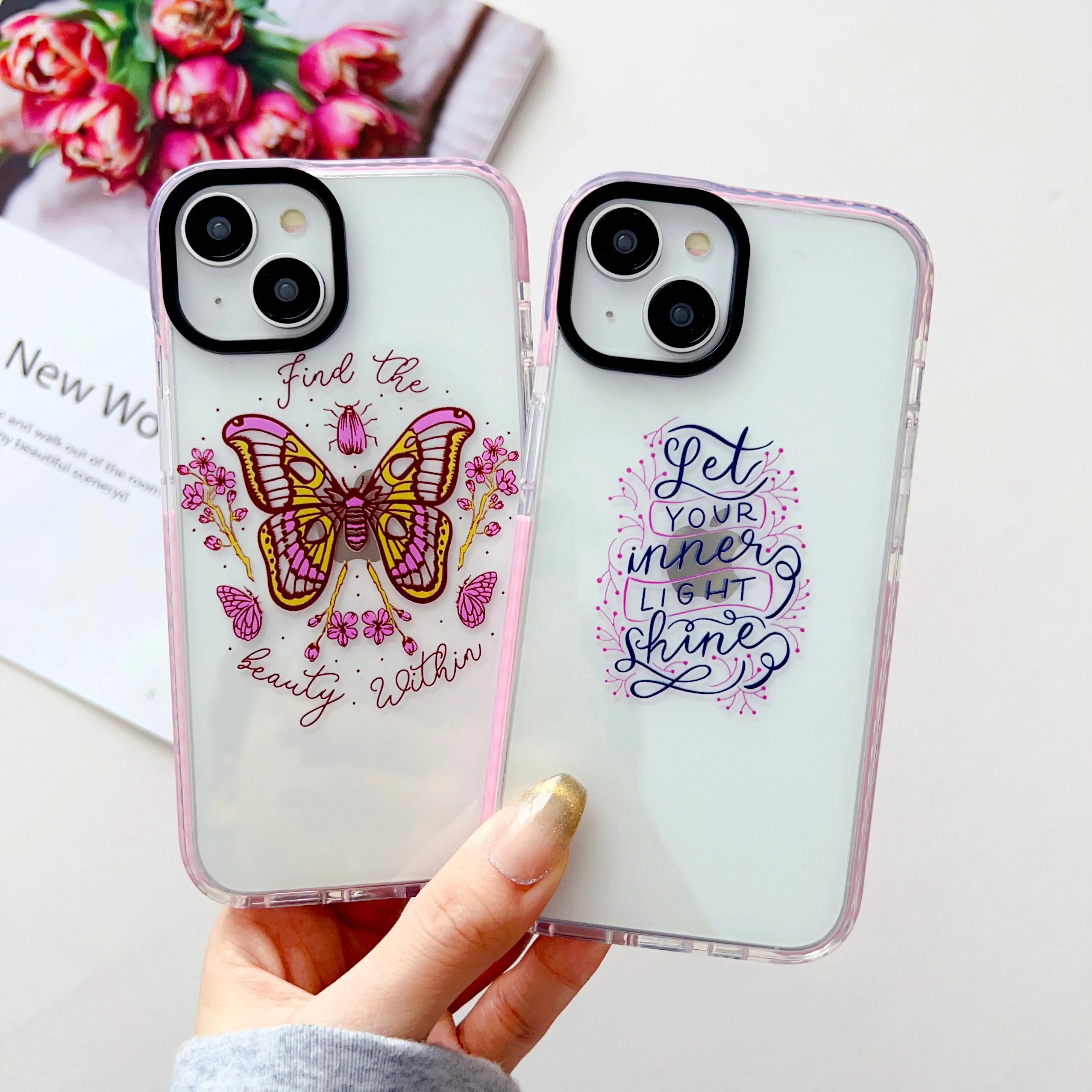 Beauty Within Designer Impact Proof Silicon Phone Case for iPhone