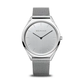 Bering Ultra Slim Silver Mesh Watch