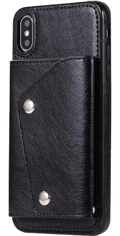 Black Vegan Leather | Wallet Case