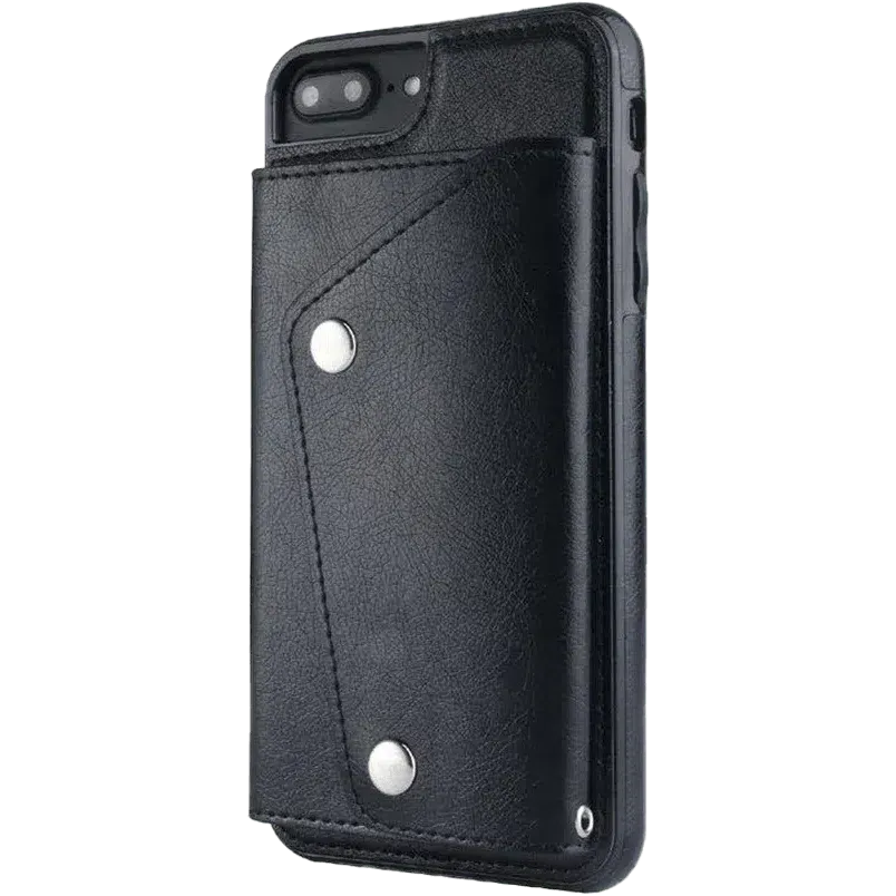 Black Vegan Leather | Wallet Case