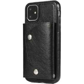 Black Vegan Leather | Wallet Case