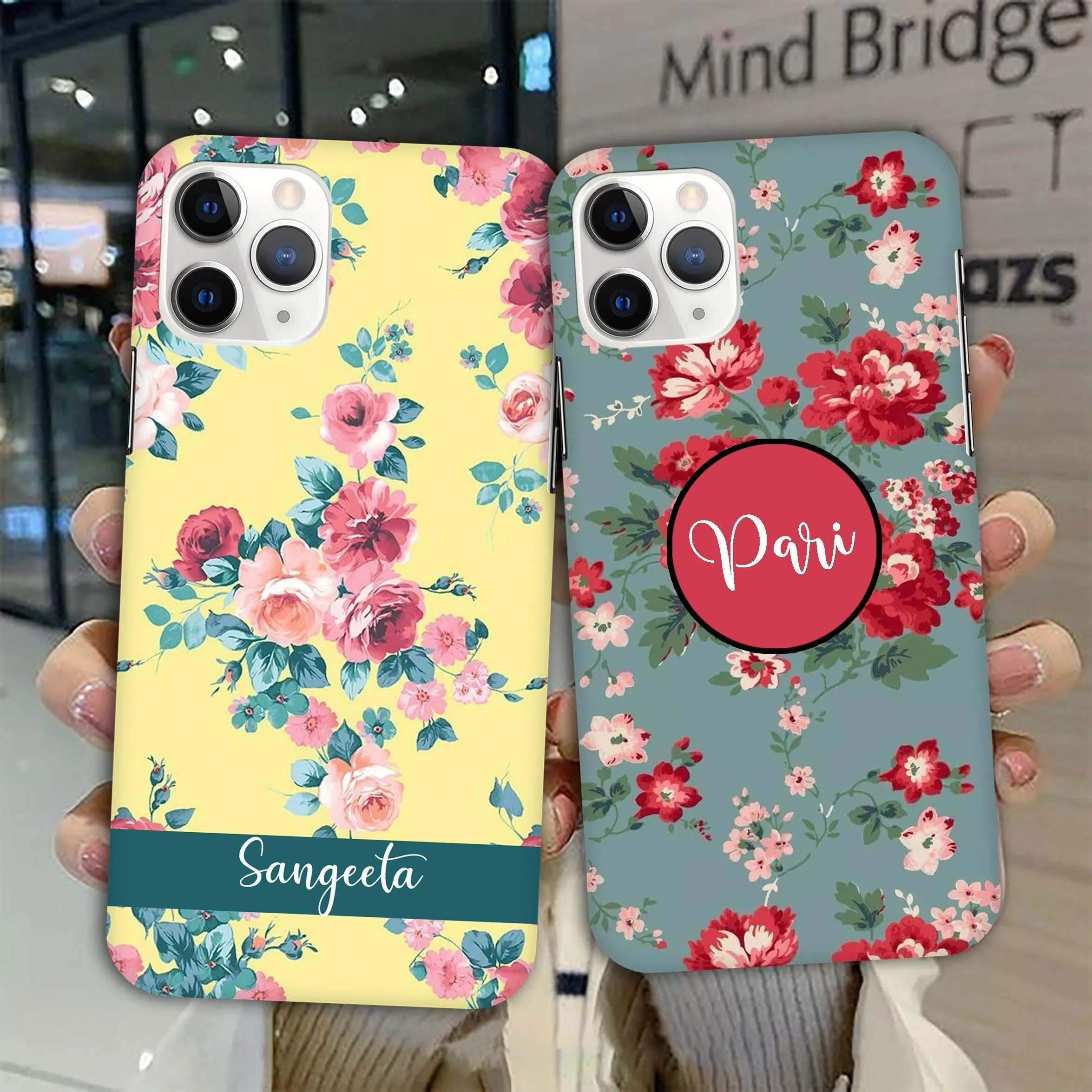 Blossom Floral Print Slim Matte Phone Case Cover