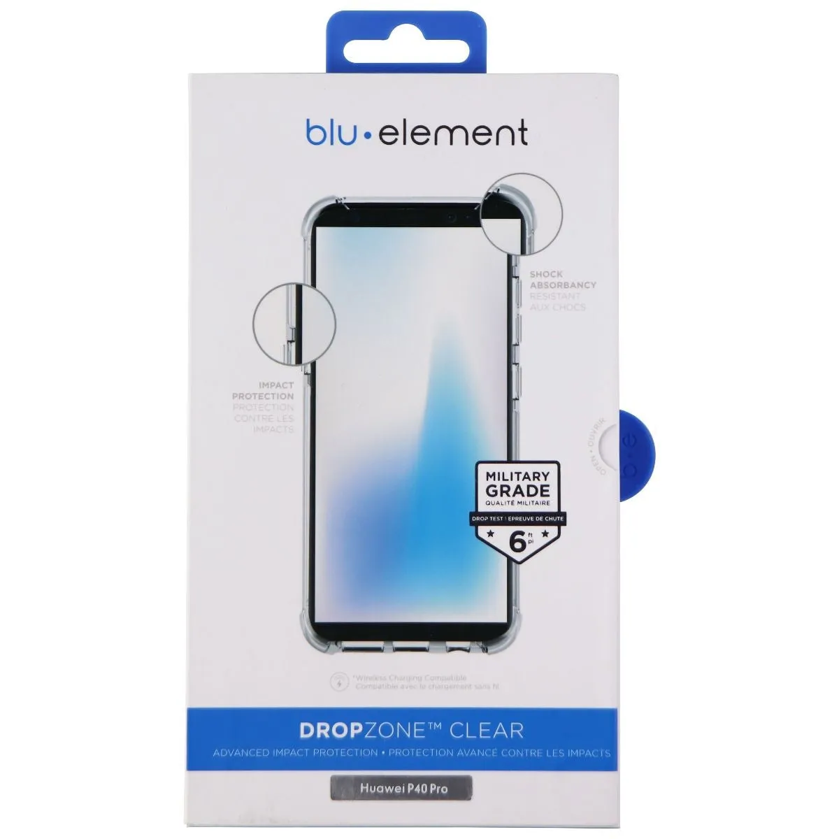 Blu Element DropZone Series Hard Case for Huawei P40 Pro - Clear