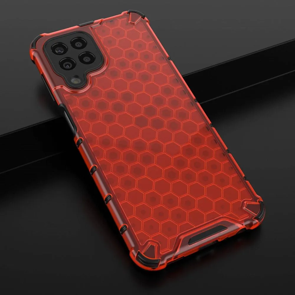 Bofink Honeycomb Samsung Galaxy M33 5G case - Red