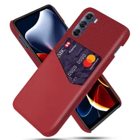 Bofink Motorola Edge S30 Card cover - Red