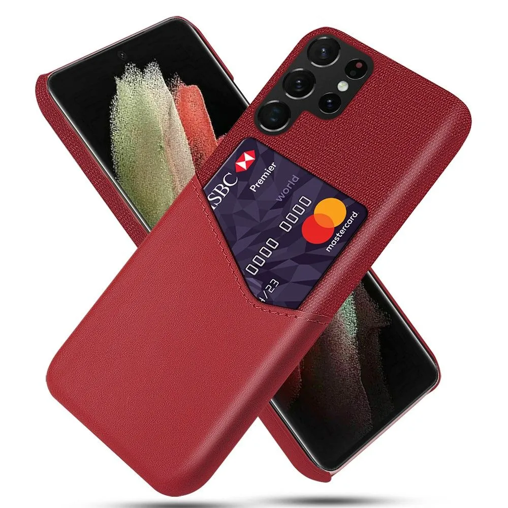 Bofink Samsung Galaxy S22 Ultra Card cover - Red