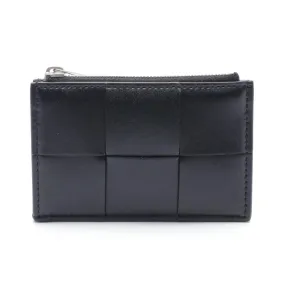 Bottega Veneta Leather Cassette Coin Case Wallet