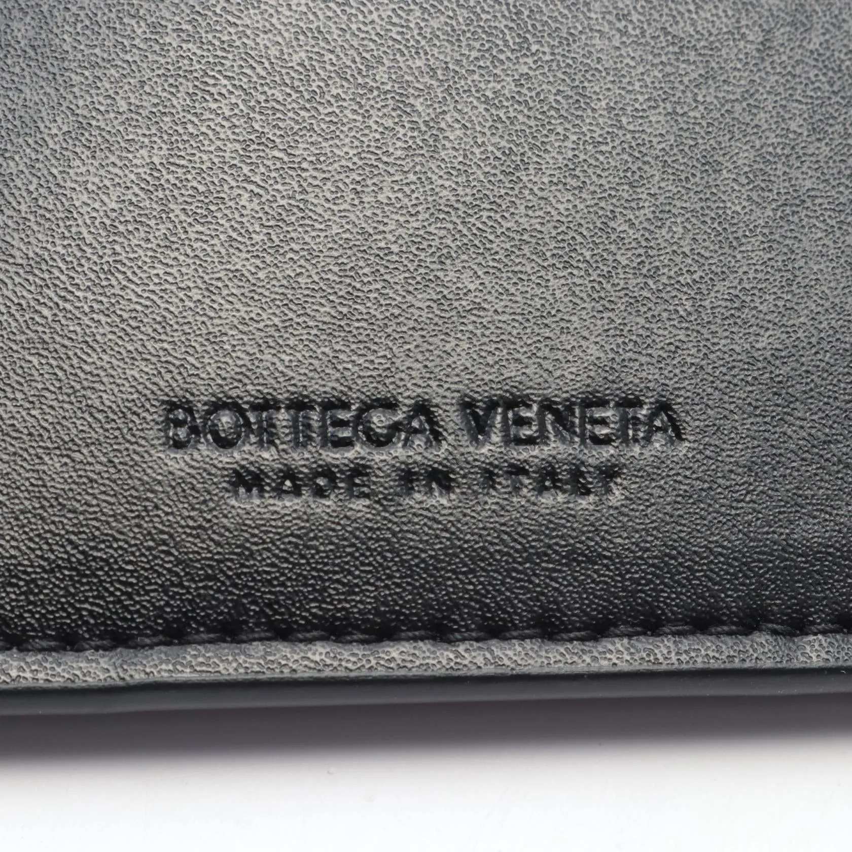 Bottega Veneta Leather Cassette Coin Case Wallet