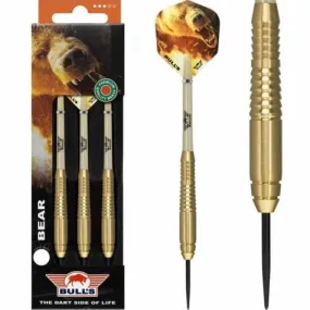 Bulls Bear Darts - Steel Tip Brass - Rear Razor Grip - 21g