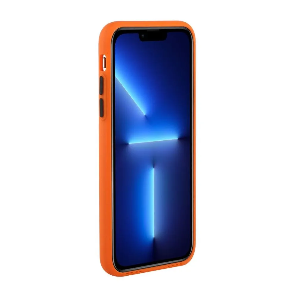 Card holder cover for iPhone 13 Pro Max - Orange