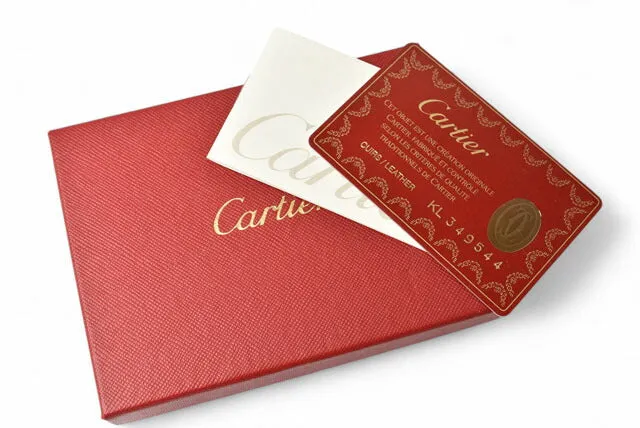 Cartier Leather Card Case/Pass Case