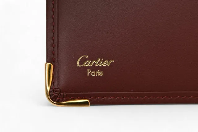 Cartier Leather Card Case/Pass Case