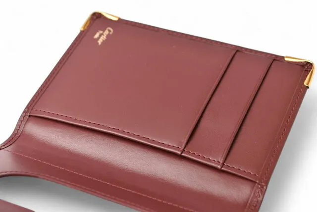 Cartier Leather Card Case/Pass Case