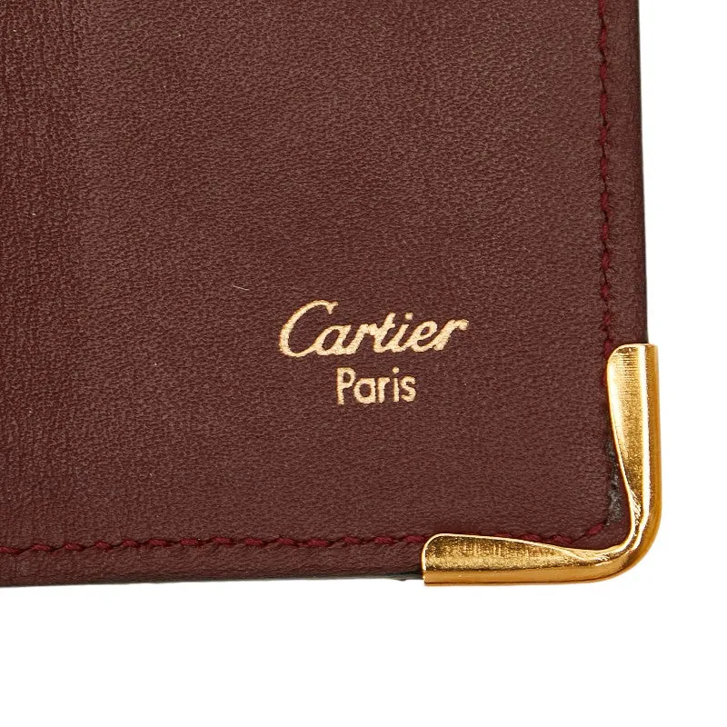 Cartier Must Line 4 Key Case Leather