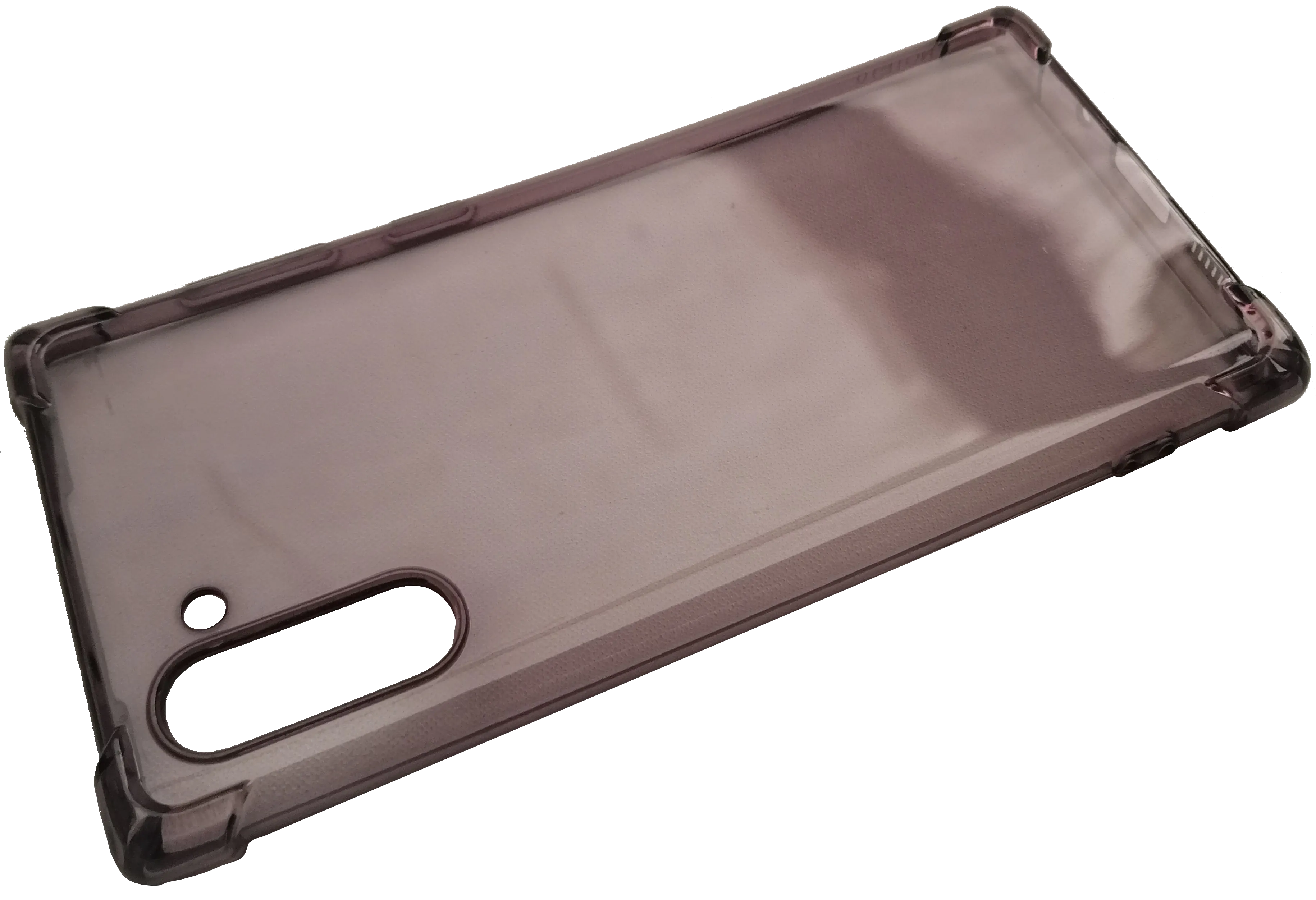 Case For Samsung Note 10 Transparent with Bumper & Camera Protection