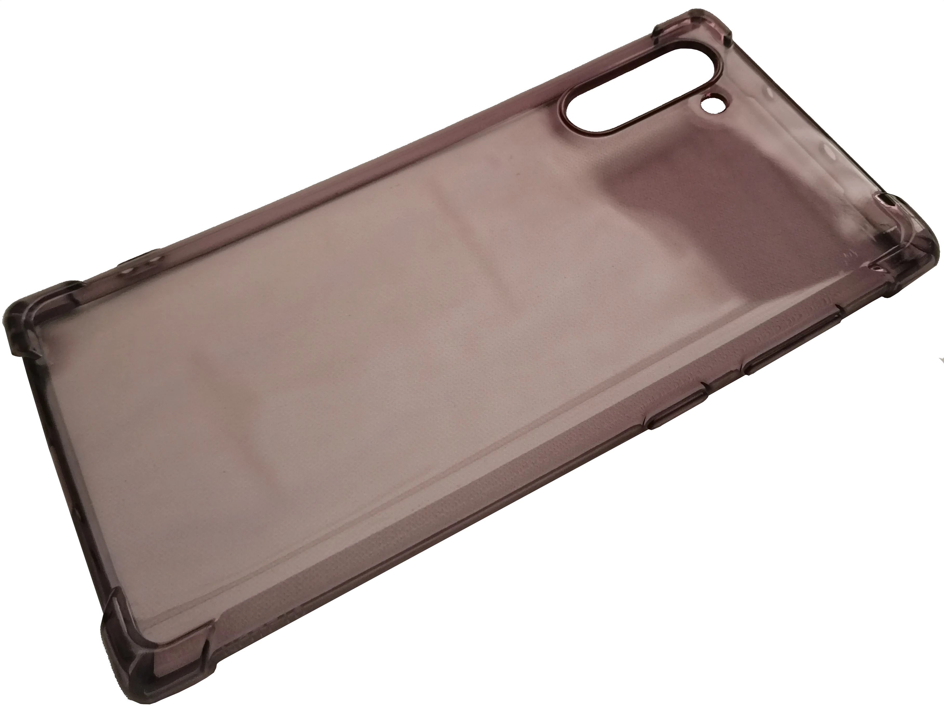 Case For Samsung Note 10 Transparent with Bumper & Camera Protection