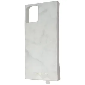 Case-Mate BLOX Rectangular Case for iPhone 11 & iPhone XR - White Marble