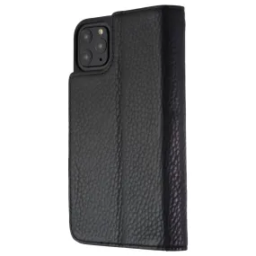 Case-Mate Genuine Leather Wallet Folio Case for Apple iPhone 11 Pro Max - Black