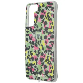 Case-Mate Prints Hardshell Case for Samsung Galaxy S21  (Plus) 5G - Neon Cheetah