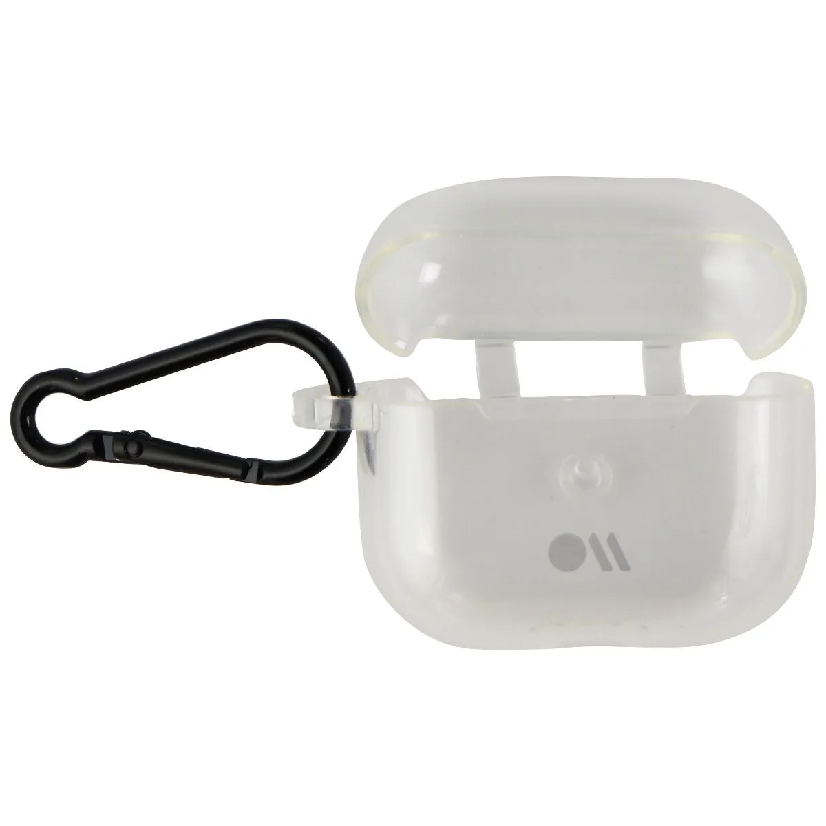 Case-Mate Tough Case with Black Carabiner for Apple AirPods (3rd Gen) - Clear