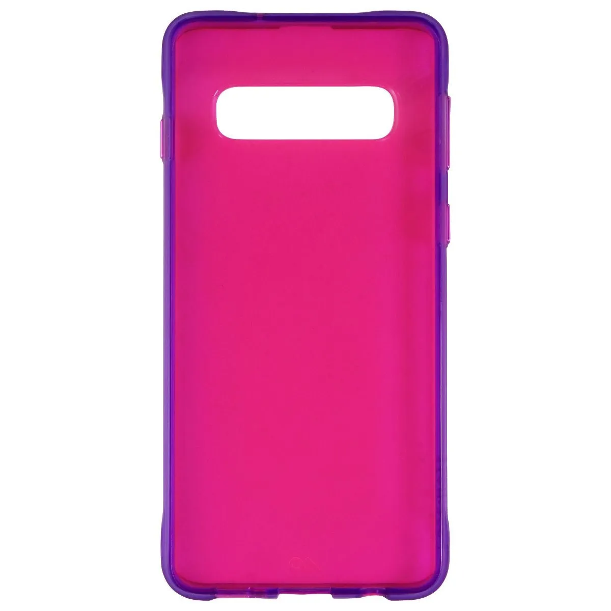 Case-Mate Tough Clear Series Case for Samsung Galaxy S10 - Neon Pink / Purple