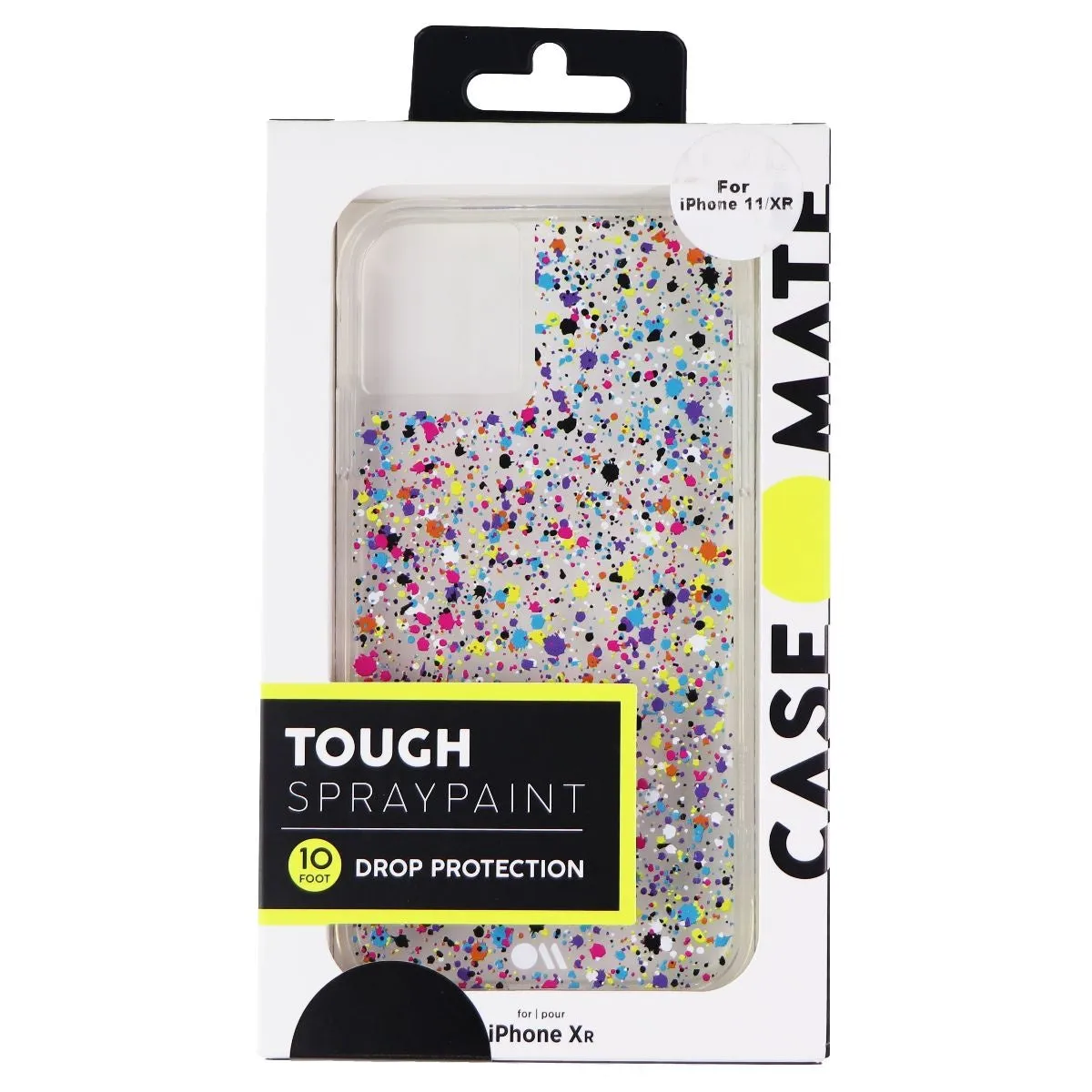 Case-Mate Tough Spray Paint Case for Apple iPhone 11 / XR - Clear / Multi-Color