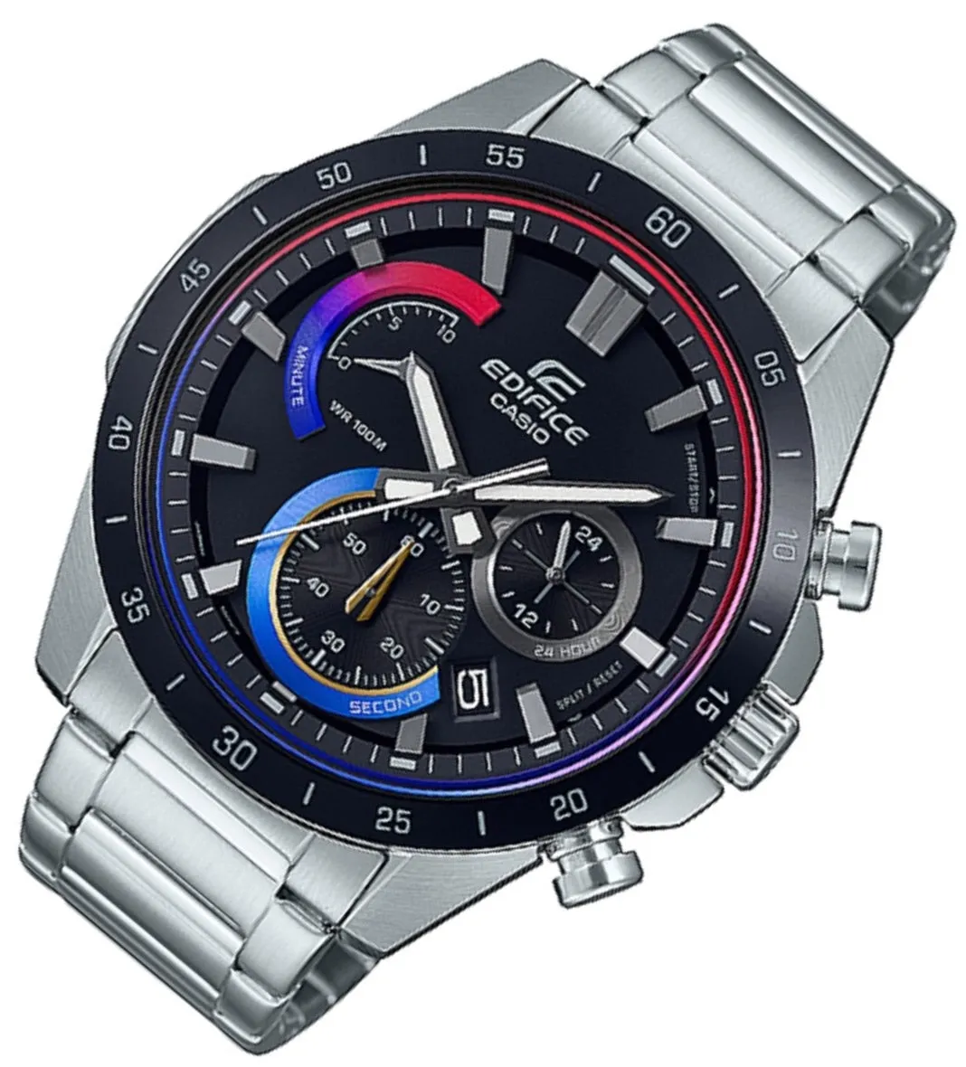 Casio Edifice EFR-573HG-1A Chronograph Stainless Steel Strap Watch For Men