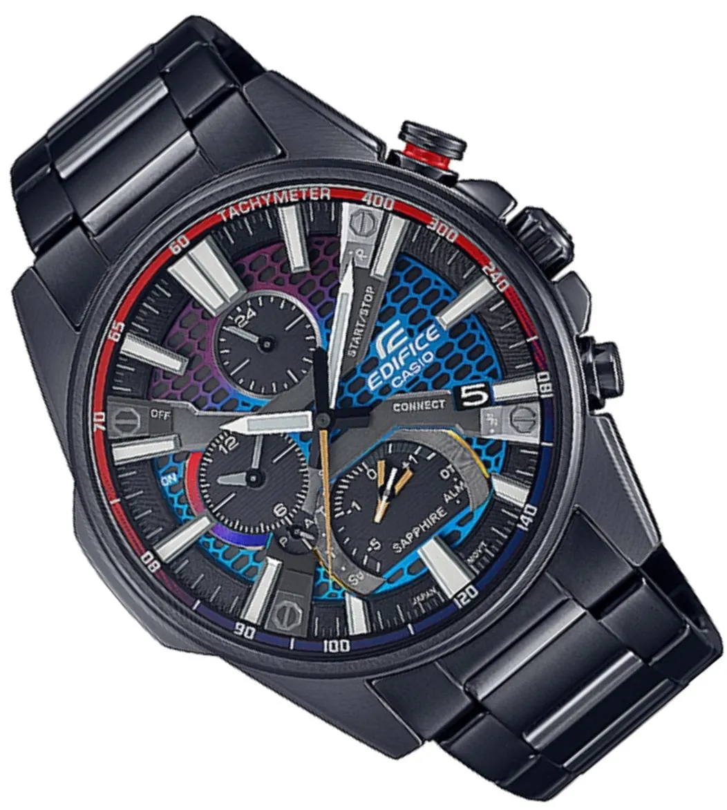 Casio Edifice EQB-1200HG-1A Chronograph Stainless Steel Strap Watch For Men