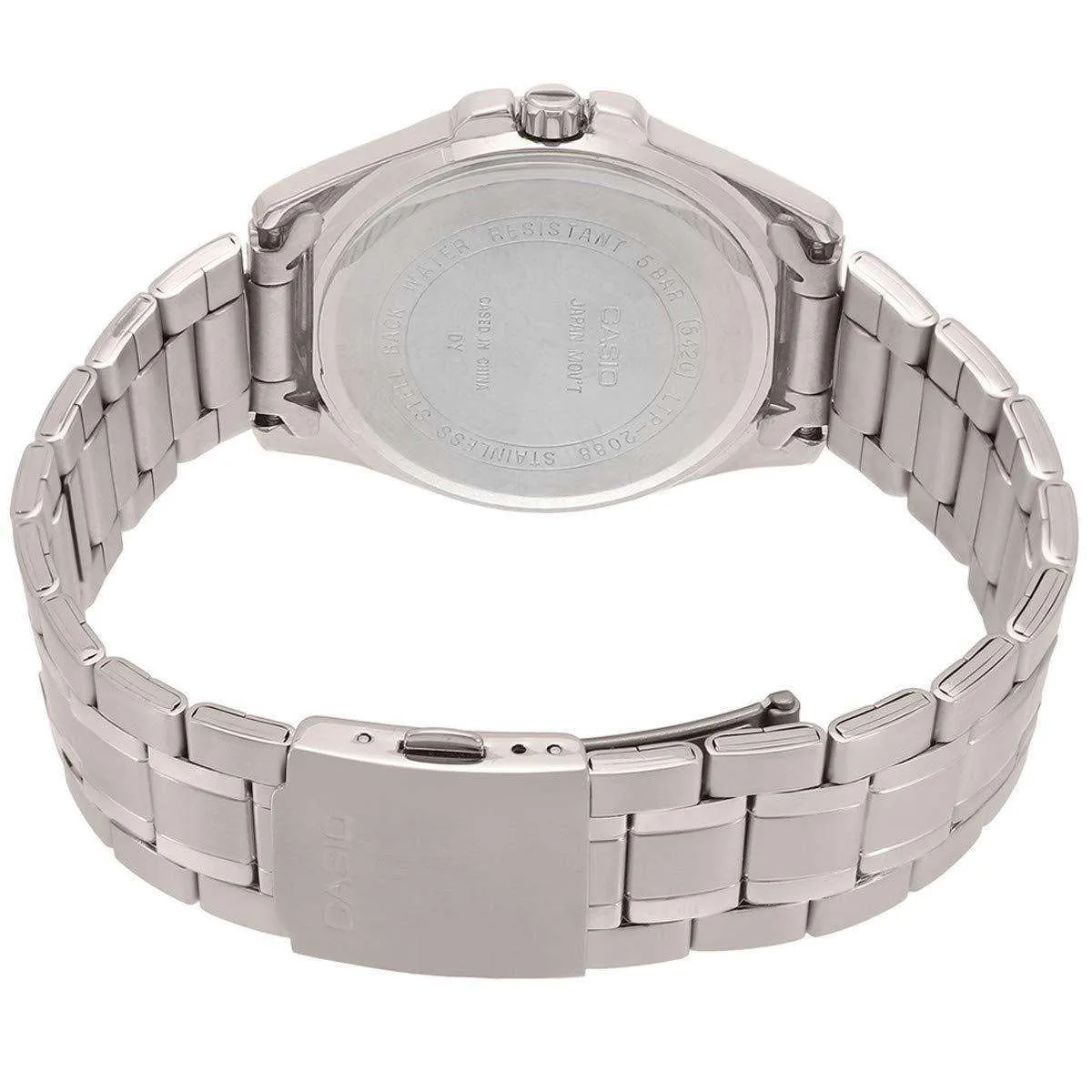 Casio LTP-2088D-2A1 Silver Stainless Watch for Women